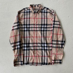 Burberry Brit Nova Check Button Up
